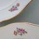 Set of 5 Limoges enameled porcelain plates