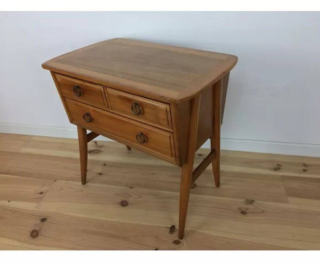 Scandinavian side table/commode, cabinetmaker's furniture, 1960s.