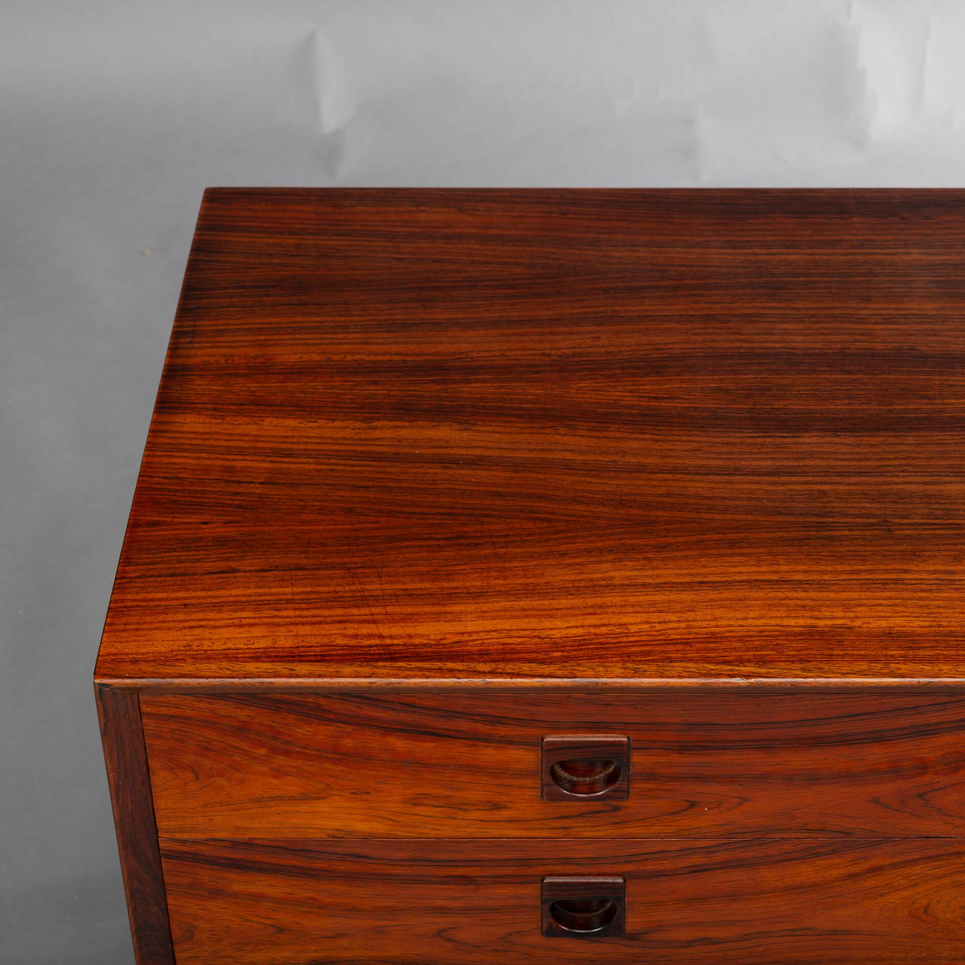 Danish Design Midcentury Rosewood chest of drawers made by Brouer Mobelfabrik, 1960s