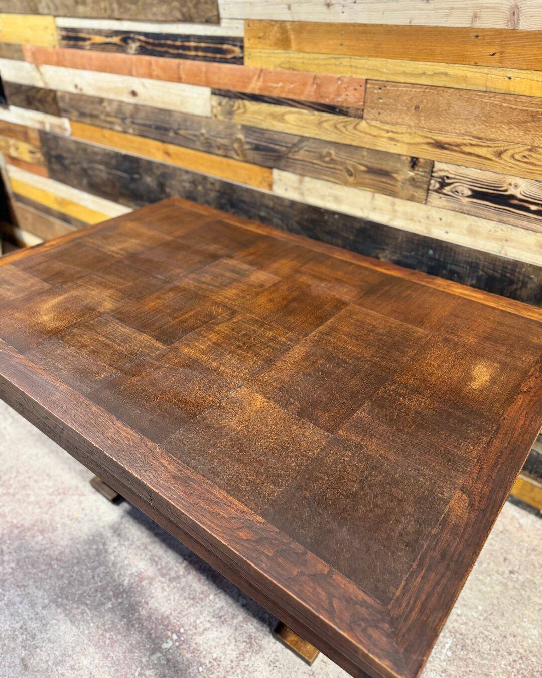 Art Deco oak table - Modernist design 1940