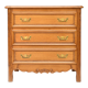 Oak chest of drawers
