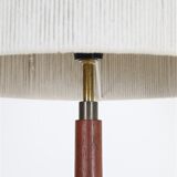 Mid-century teak floor lamp / Danish modern design / 1960s