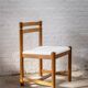 6X Chaise de salle à manger scandinave en chêne massif, années 1960