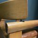 1970's Italian chunky wood armchair