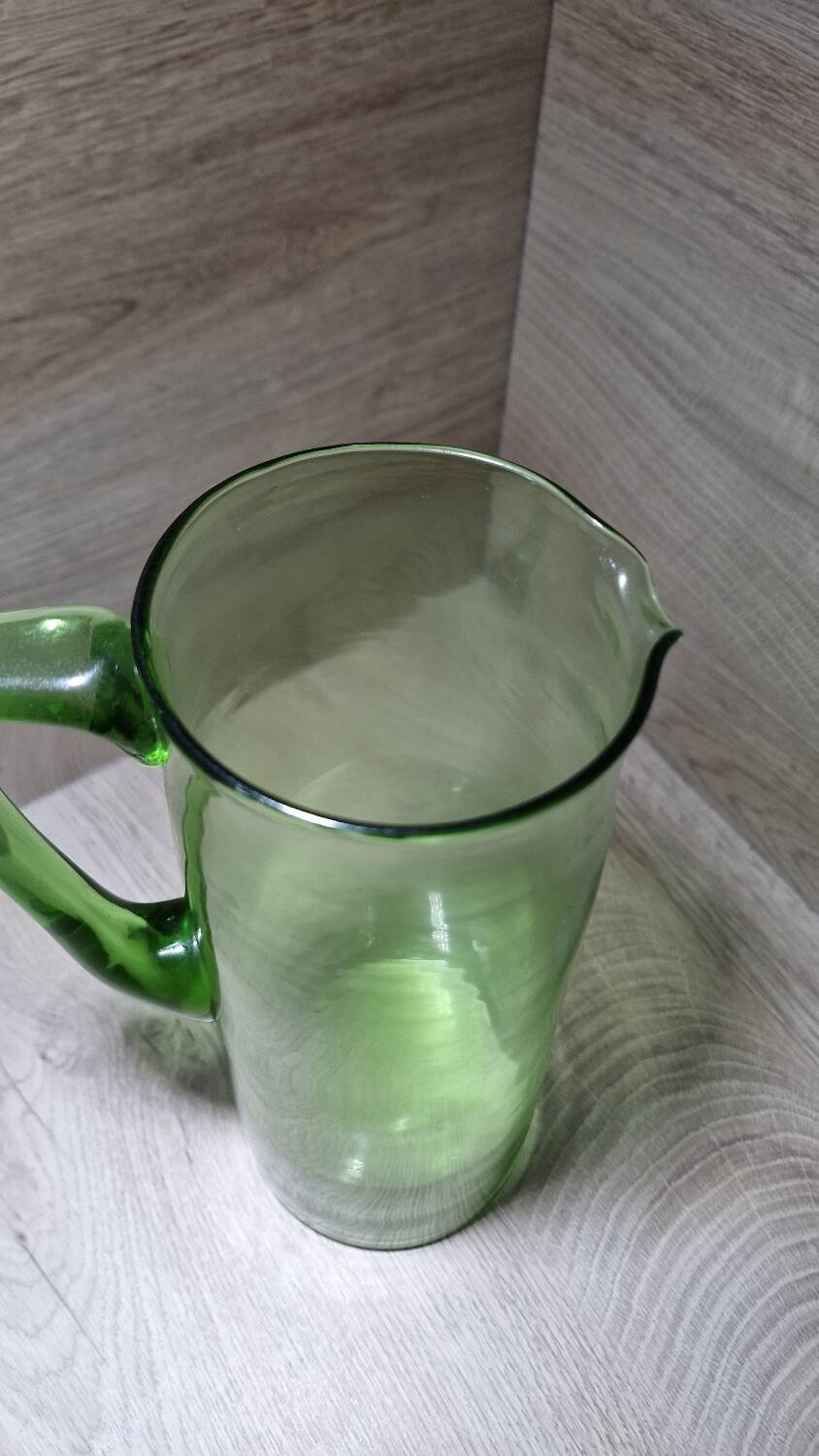 Old pitcher in opaline