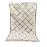 Berber carpet small diamonds 150x250 cm