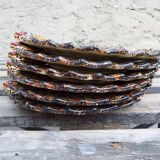Lot de 6 assiettes Quimper Henriot