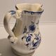 Lancaster ceramic pitcher floral decor