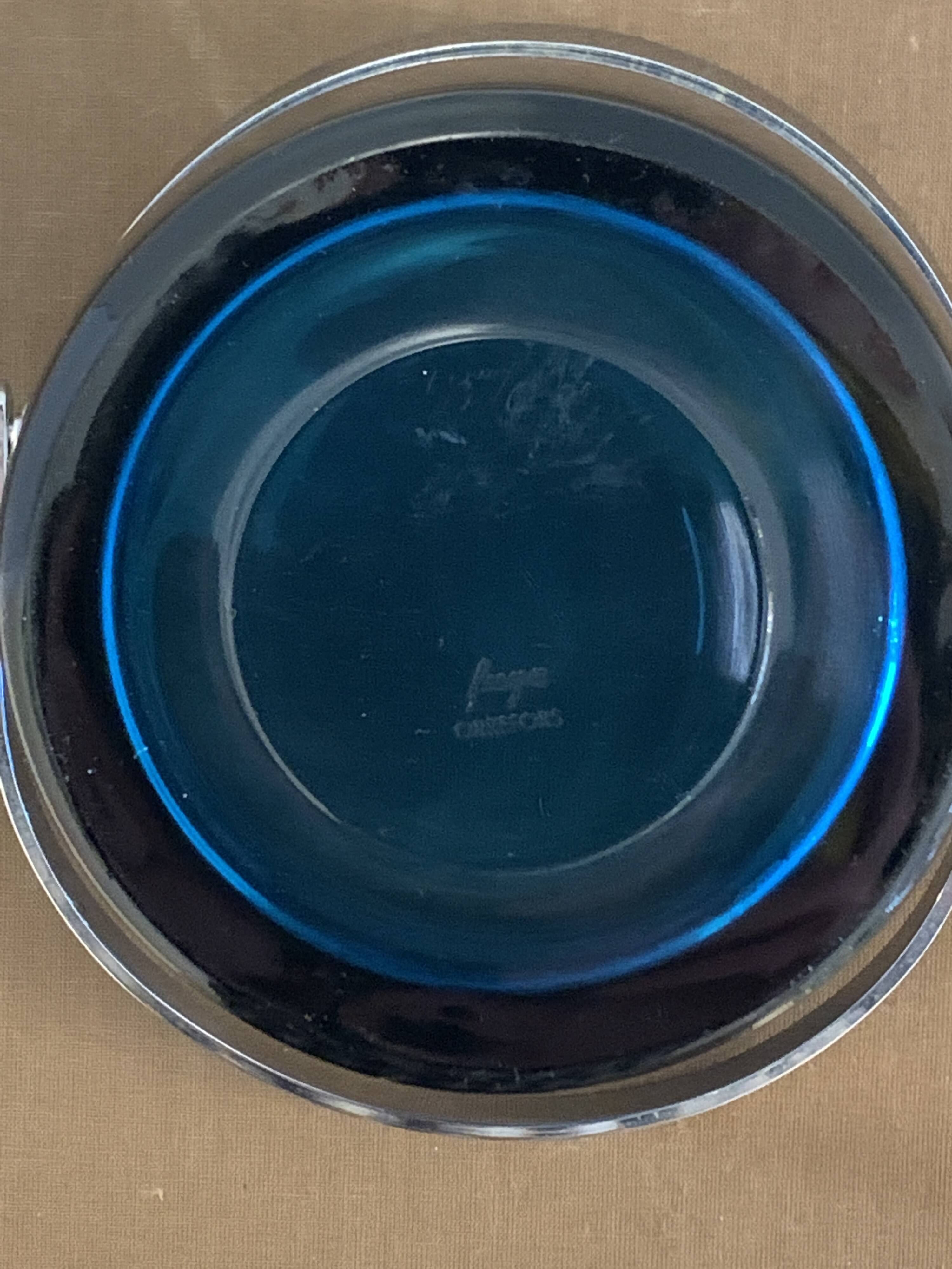 Scandinavian Fuga Orrefors ice bucket by Sven Palmquist, 1950