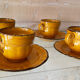 Pagnossin mustard yellow coffee cup