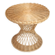 Vintage wicker side table