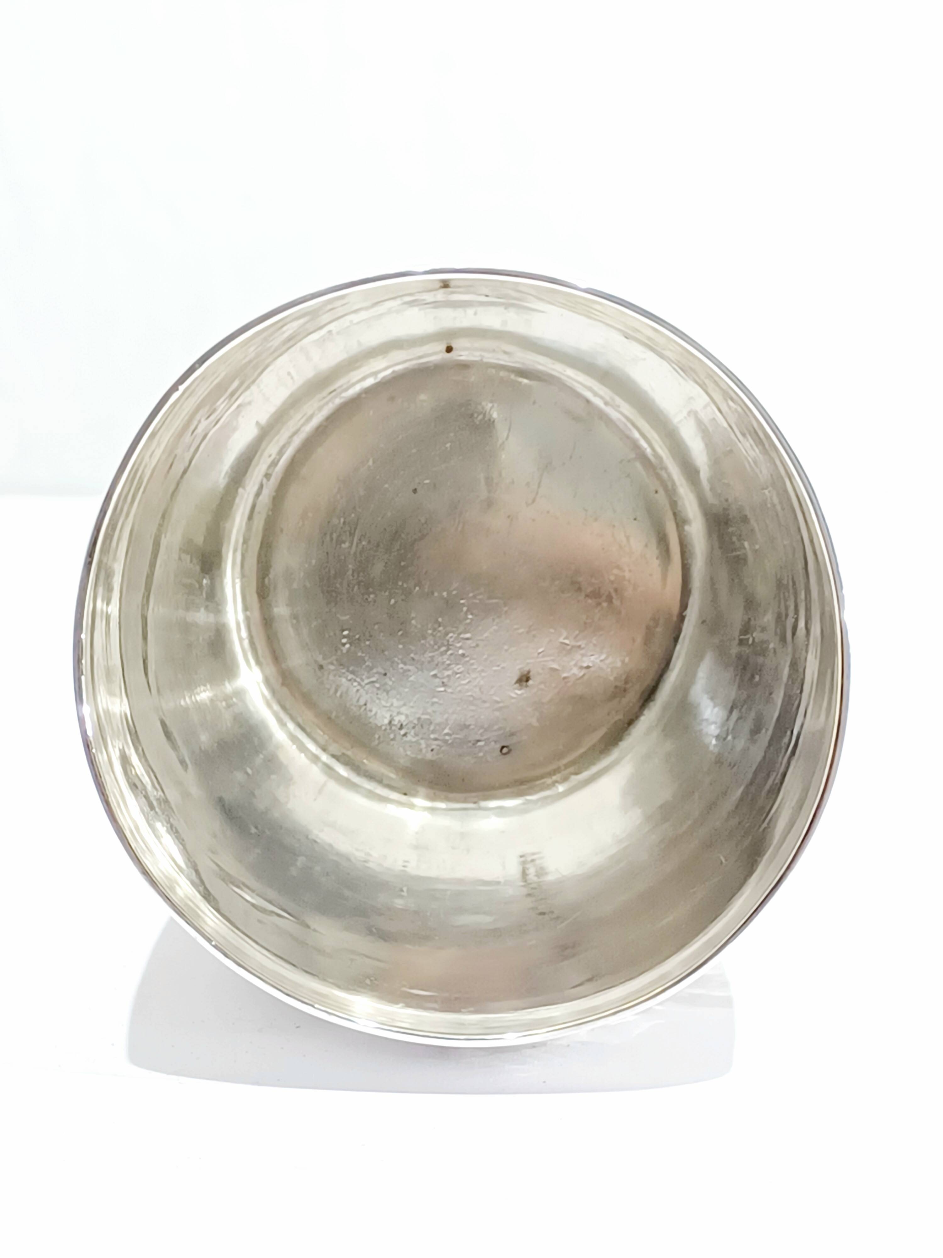 Louis XV style solid silver cup