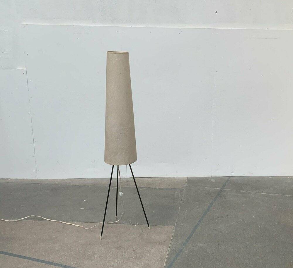 Mid-Century Minimalist Tripod Floor Lamp, 1960s