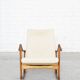 Rocking chair, model 650-15, by Ib Kofod-Larsen for Chr. Linneberg