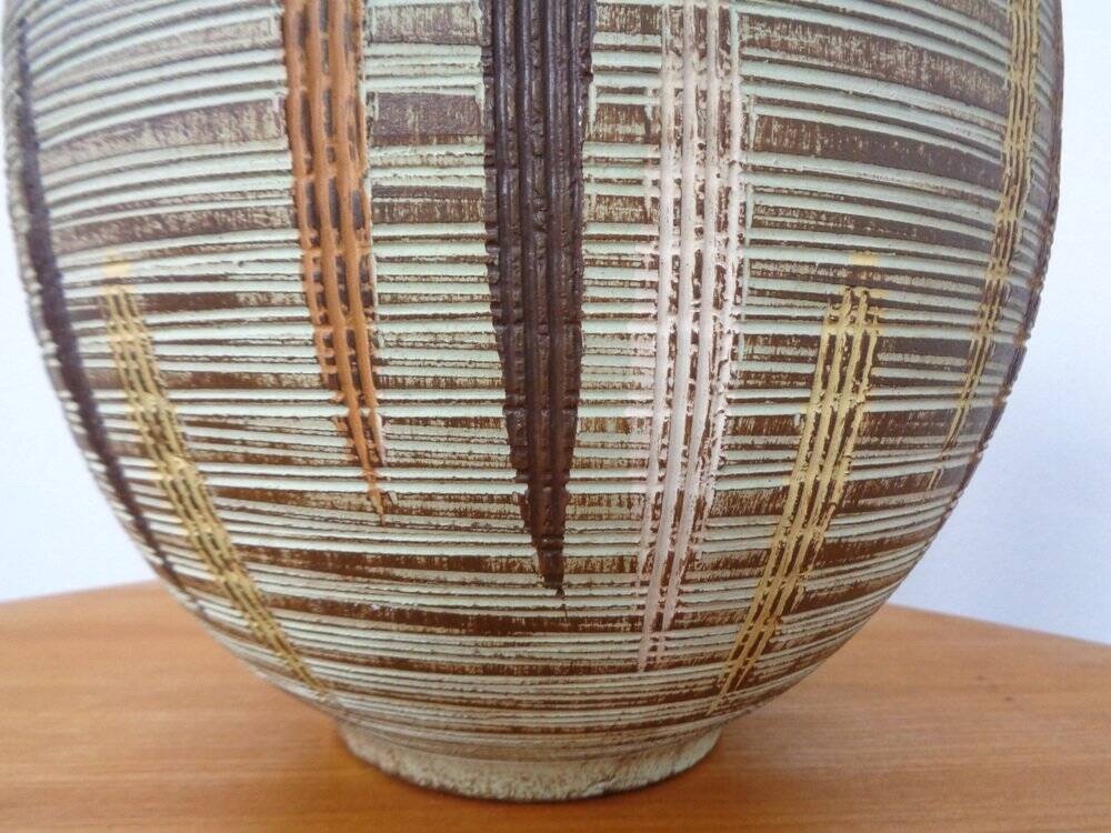 Large German ceramic floor vase, 1960s