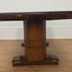 Massive and expandable art deco brutalist table