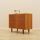 Commode en frêne des années 1970 avec des poignées distinctives, Danemark