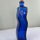 Large cobalt blue bottle