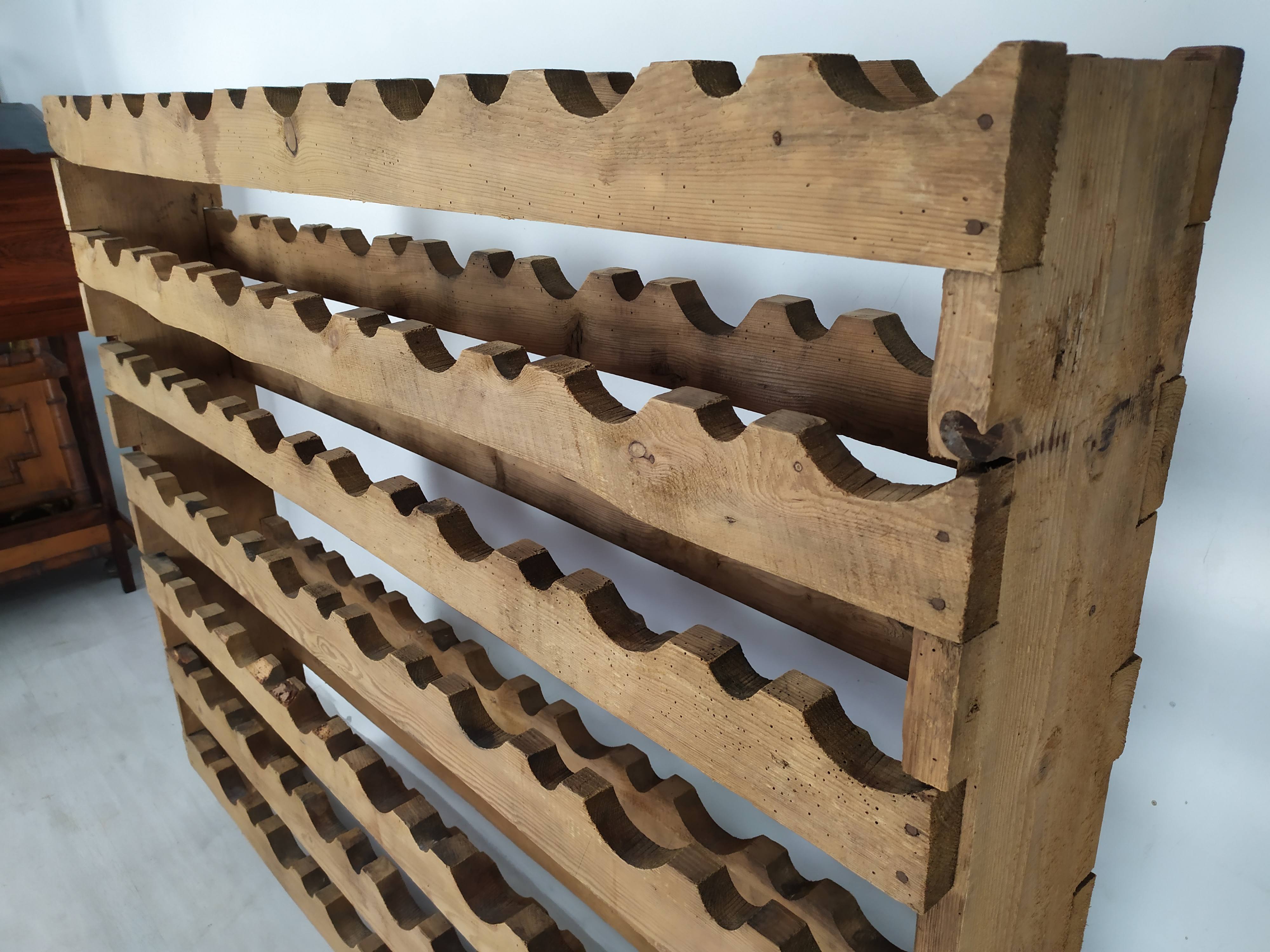 Wine cellar shelf