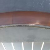 Art deco coffee table mirror