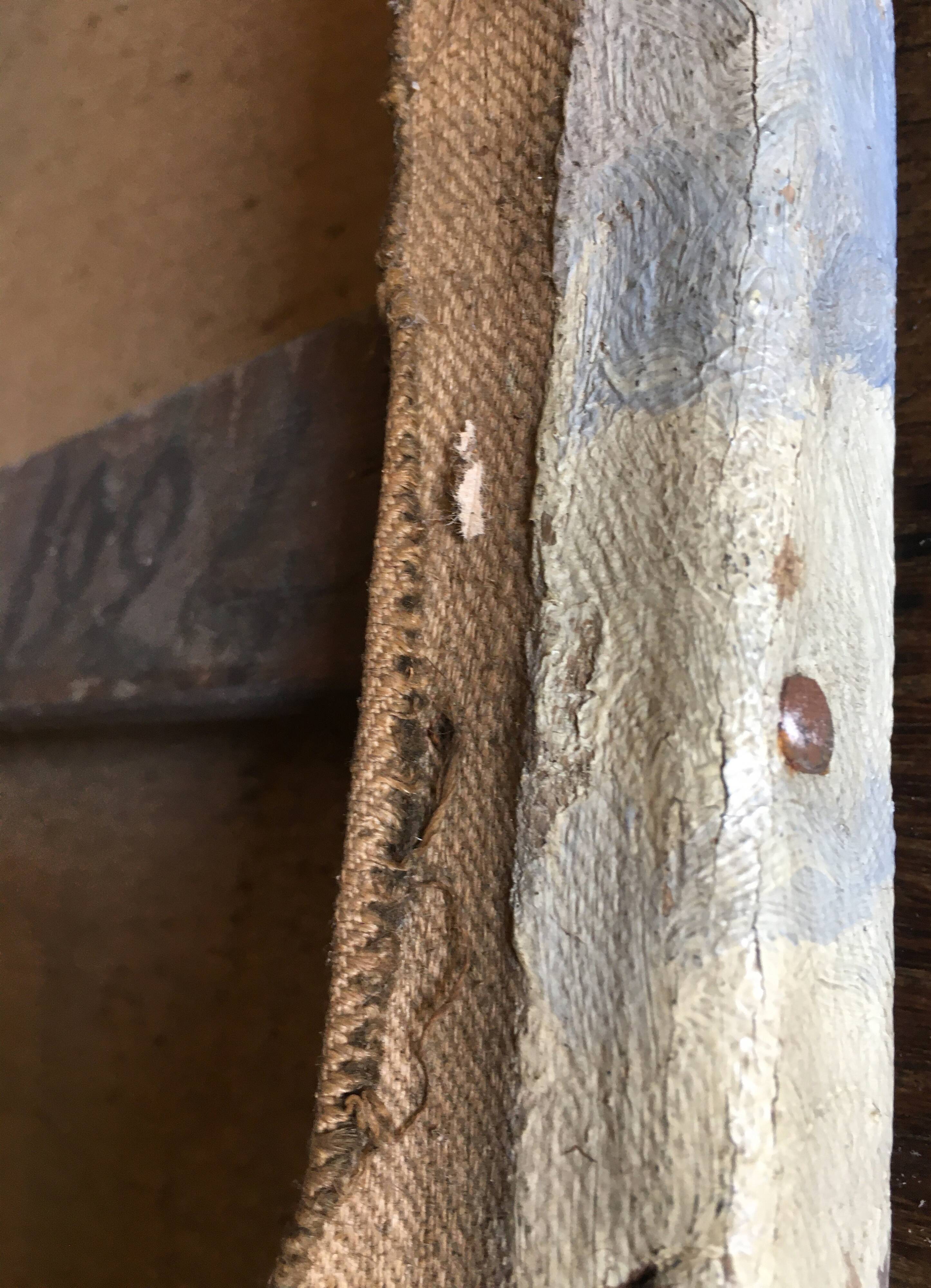 Painting ChristusKirche Mainz by Henri LAVOUÉ (1883-1972) in 1924