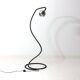 Rare Serpente floor lamp by Valenti, Italy 1970s