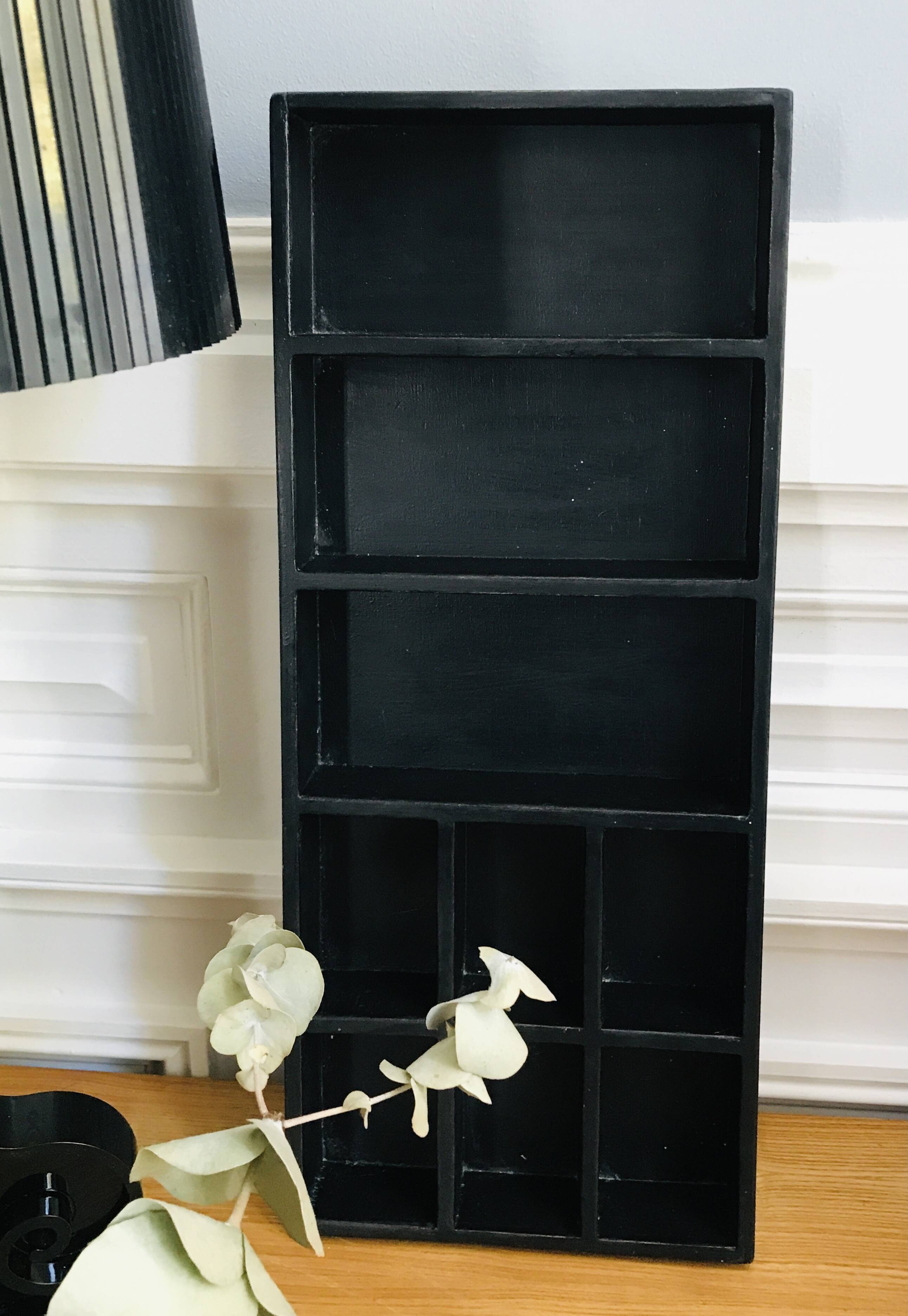 Small vintage wooden shelf