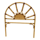 1970s rattan headboard from France