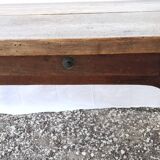 Old vintage wooden desk