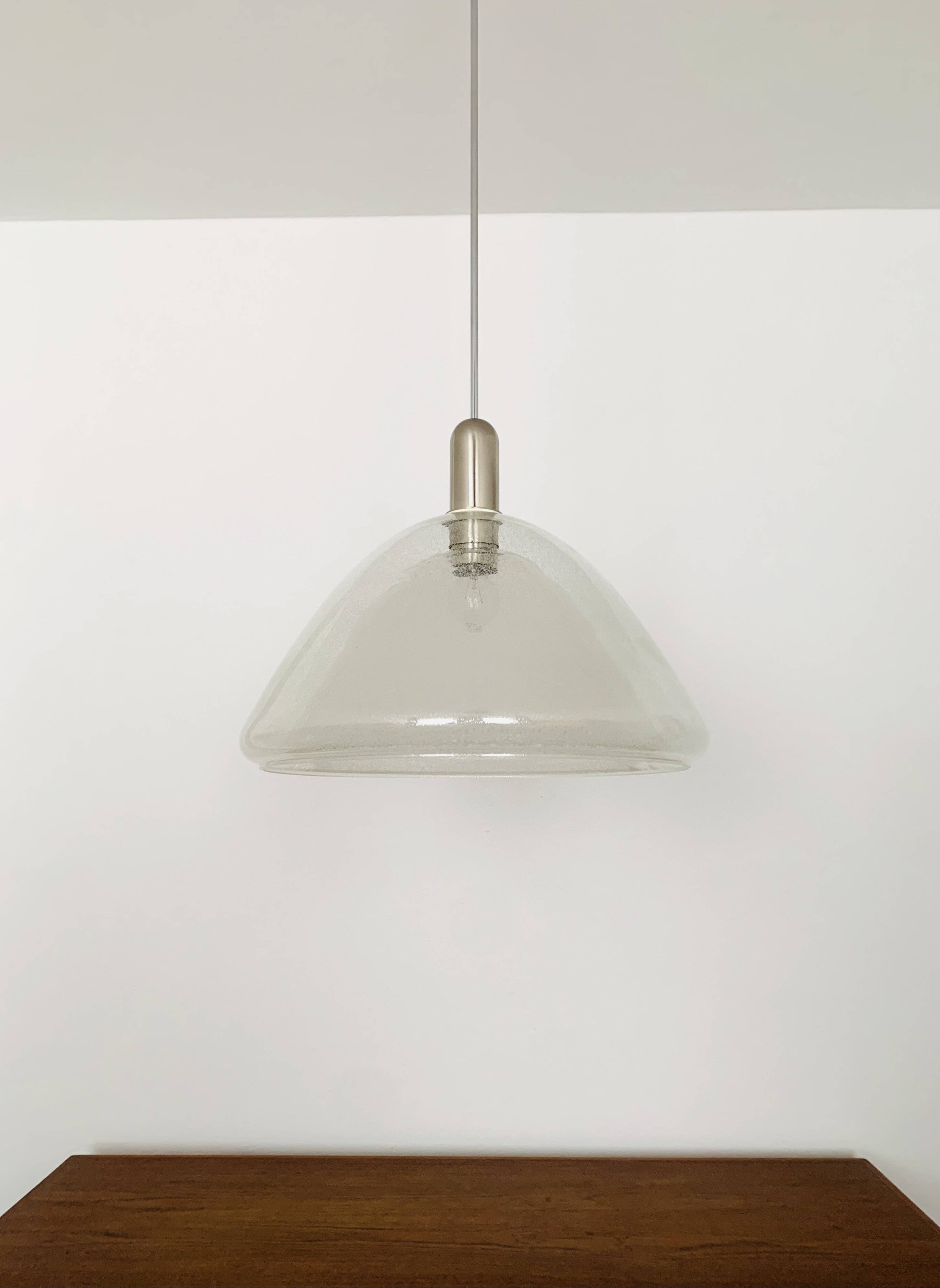 Peleguso glass lamp by Carlo Nason for Mazzega