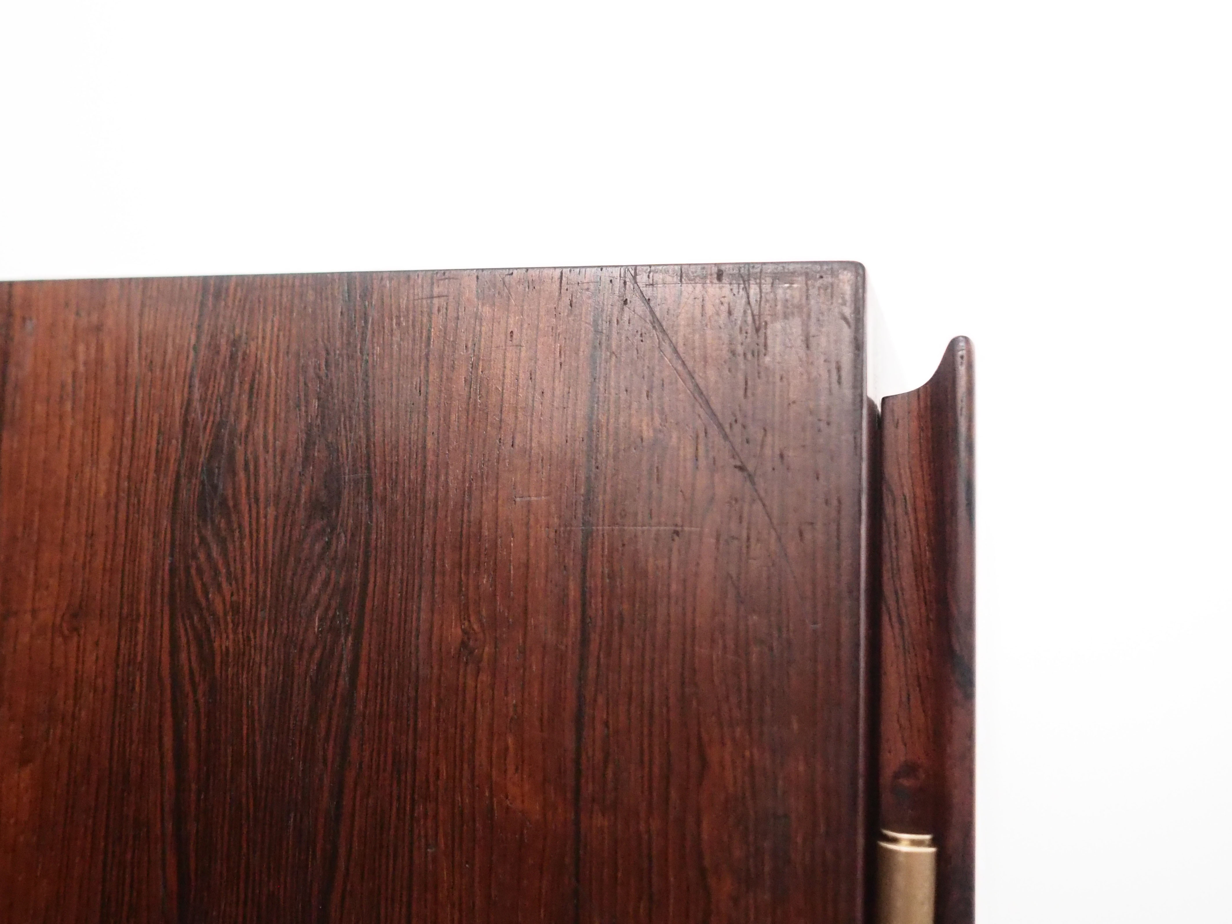 Buffet en palissandre, design danois, années 1970, fabricant Omann Jun