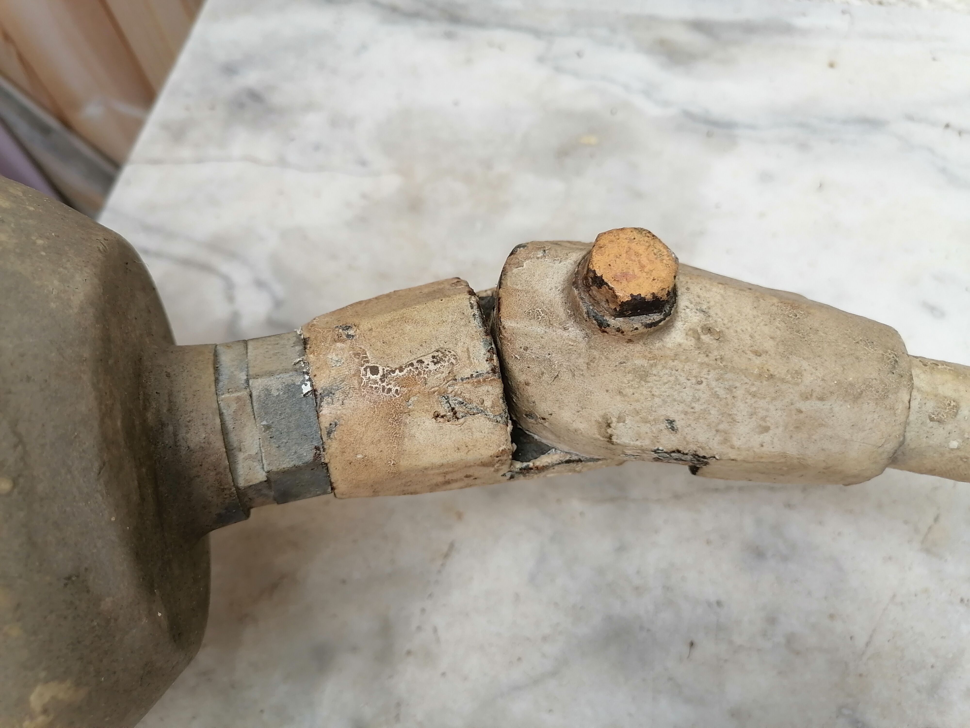 Industrial street lamp 1950 vintage eclatec