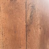Raw wood wardrobe