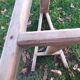 Vintage trestle desk