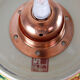 Pair of vintage oriental ceramic pendant lights, 1980s