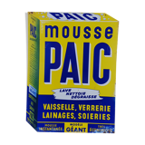 Paic vintage printed enamel sheet laundry 70