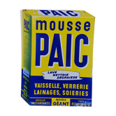 Tôle émaillée sérigraphiée pub lessive Paic vintage 70