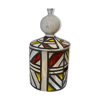 Pot avec couvercle vintage Roger Capron pour Vallauris France année 50/60