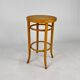 Cane and bentwood austria barstool, 1940s