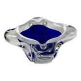 Blown glass ashtray, Murano style, 1970