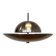 Chrome Bauhaus pendant - Czechoslovakia, circa 1930s / functionalism
