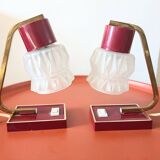 Pair of 50s designer lamps