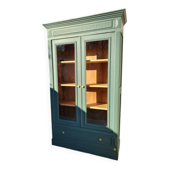Vaisselier 2 portes vitrées