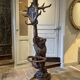 Bear coat rack, Black Forest, 19th century