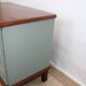 Sage green 3-drawer chest of drawers Gautier 1970 France