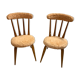 Pair of vintage moumoute chairs