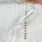 6 Champagne flutes Cristal D'Arques model "VERSAILLES"
