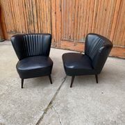 Fauteuils années 1950, ensemble de 2
