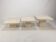 Set of 3 Italian Travertine Coffee Tables, 1980s