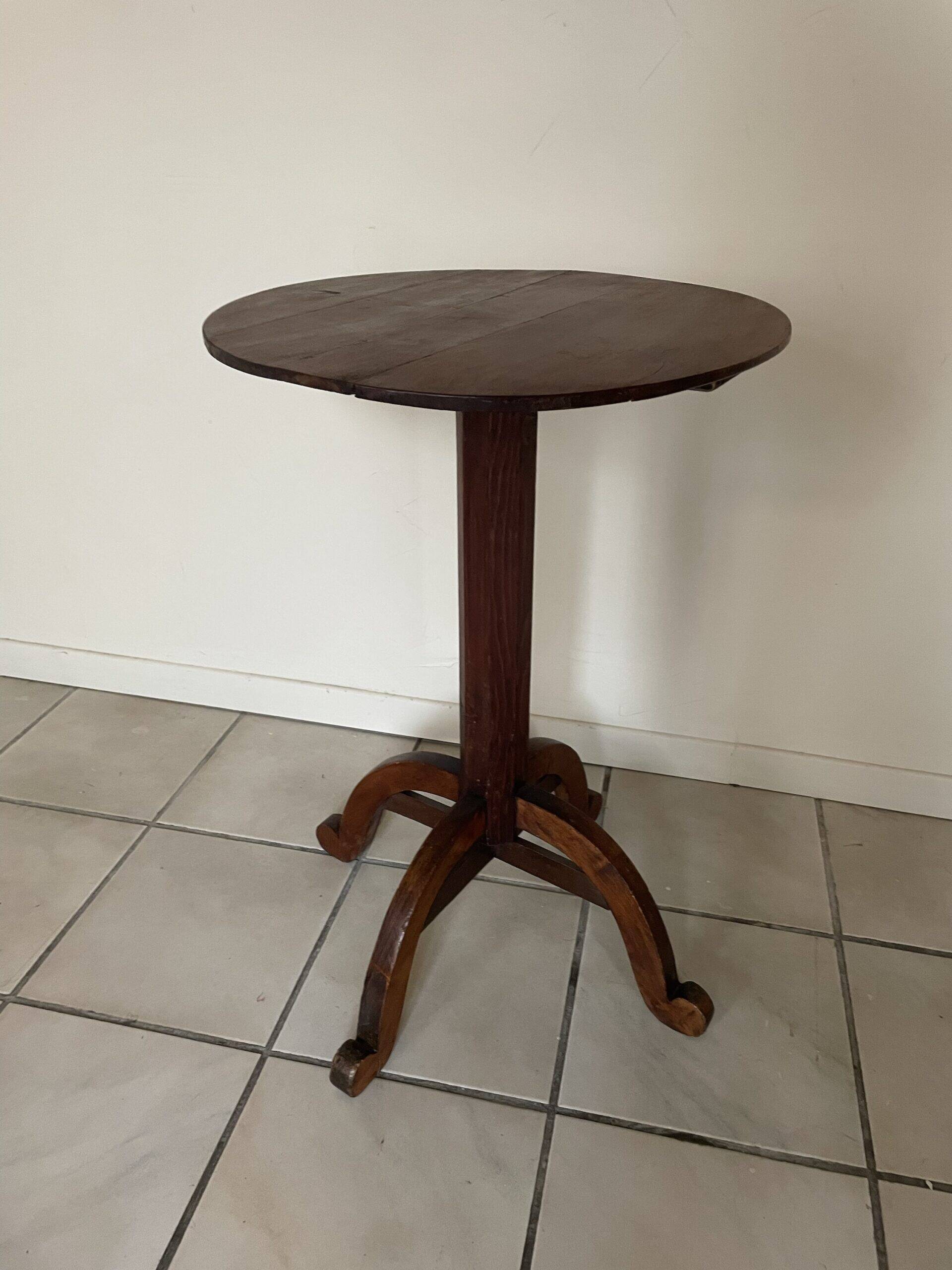 Wooden side table